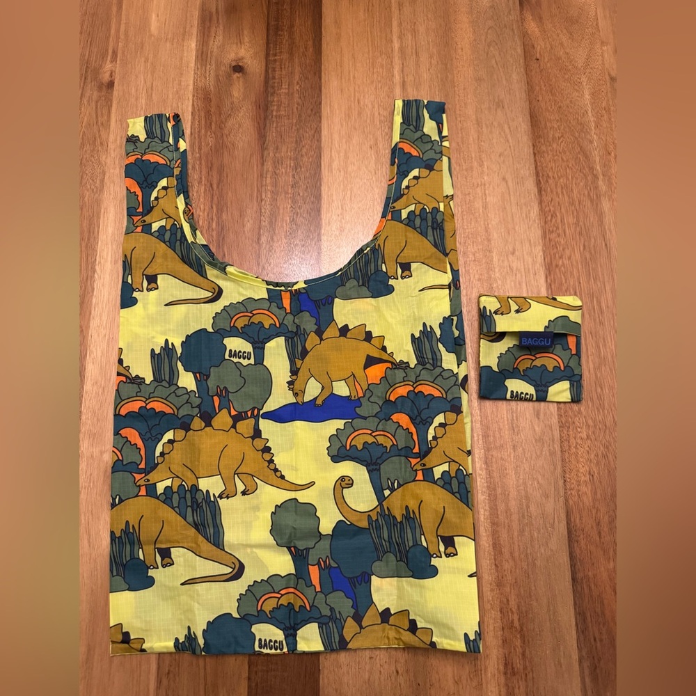 BAGGU Dino Dinosaur Standard Reusable Bag